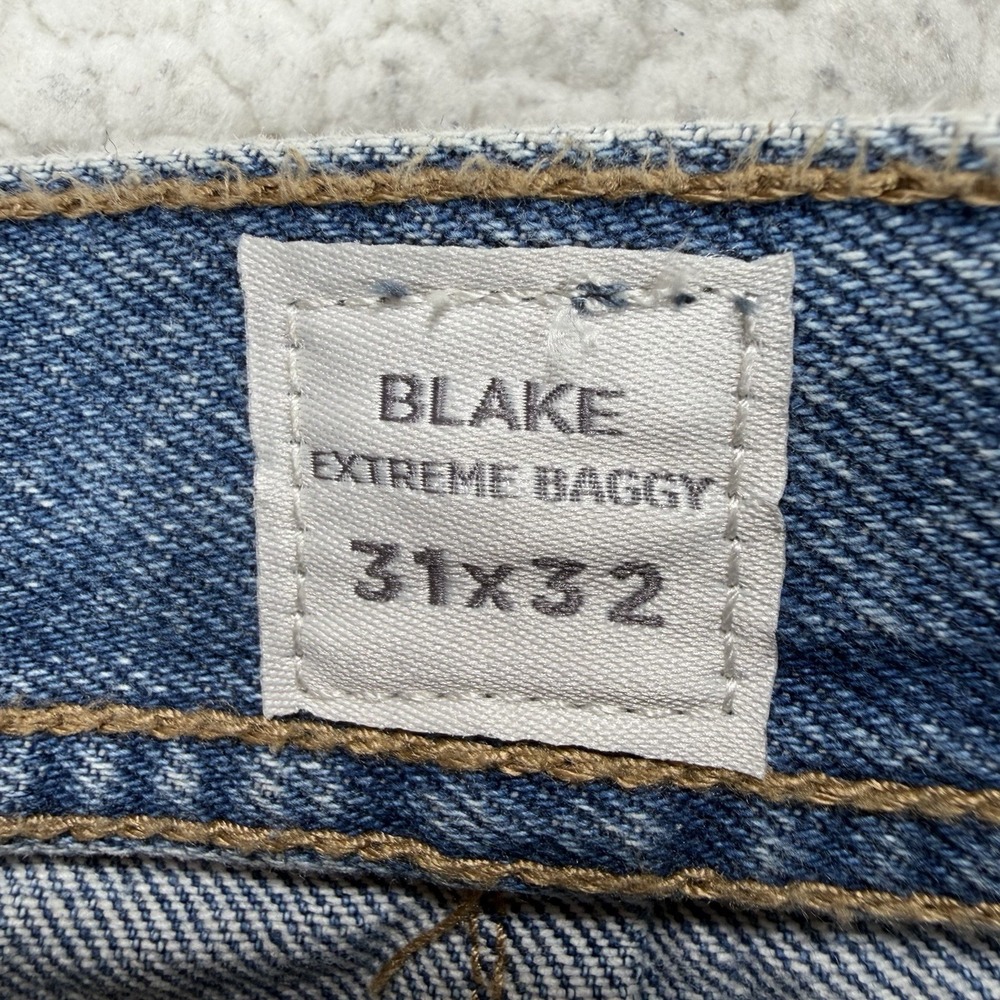 PacSun Blake Extreme Baggy Carpenter Jeans Men's 31x32 Y2K Streetwear Grunge - Picture 3 of 11